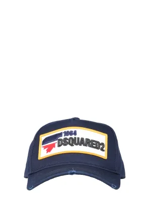 Dsquared2 Logo Embroidered Baseball Cap