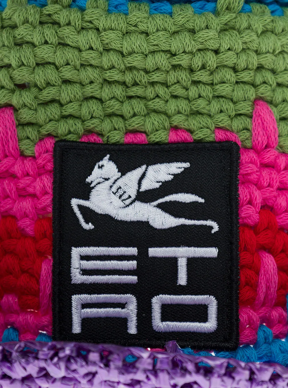 Echo Logo Patch Crochet Bucket Hat