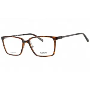 Flexon Men's Eyeglasses - Dark Tortoise Plastic Full Rim Frame | FLEXON EP8010 242