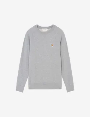 Fox Head Patch Classic Sweatshirt Grey Melange