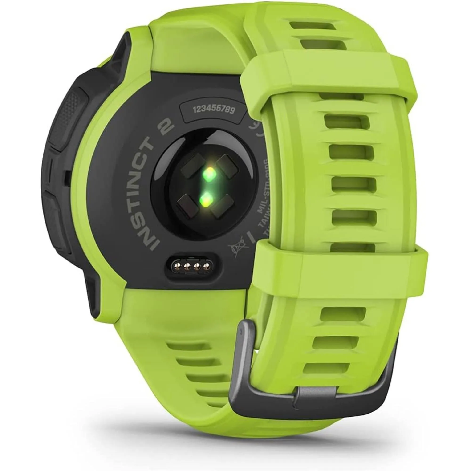 Garmin Unisex Smartwatch - Instinct 2 Standard Edition Green Strap | 010-02626-11