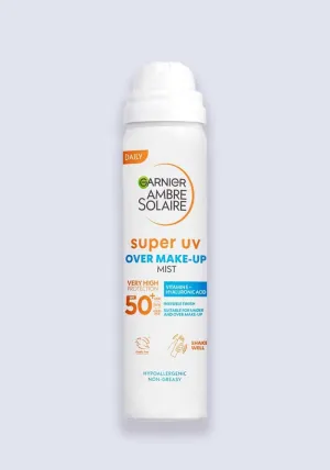 Garrnier Ambre Solaire SUPER UV FACE Protecting Over Makeup Mist SPF 50 75ml