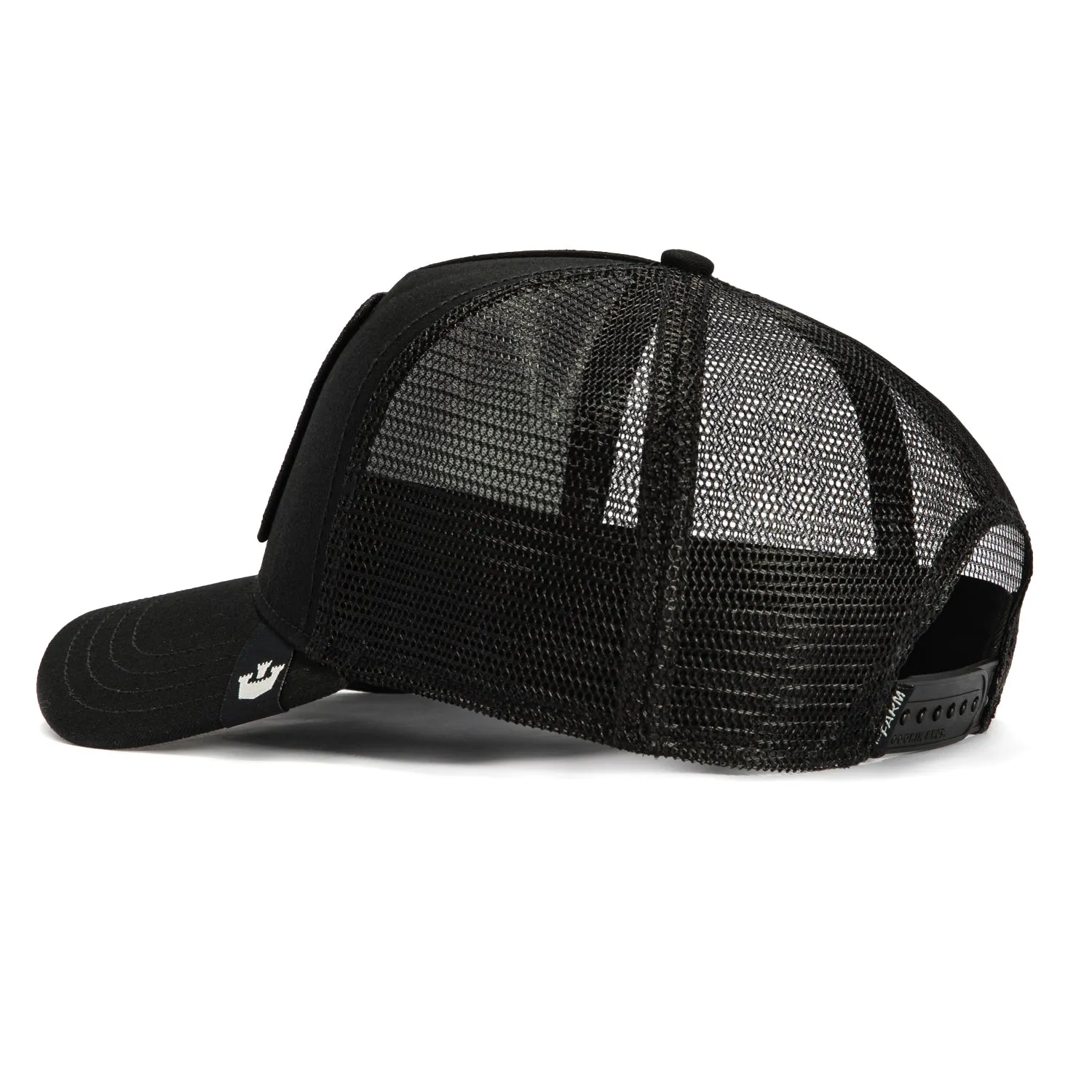 Goorin Bros The Vicious Snake Adjustable Trucker Snapback Hat - Black