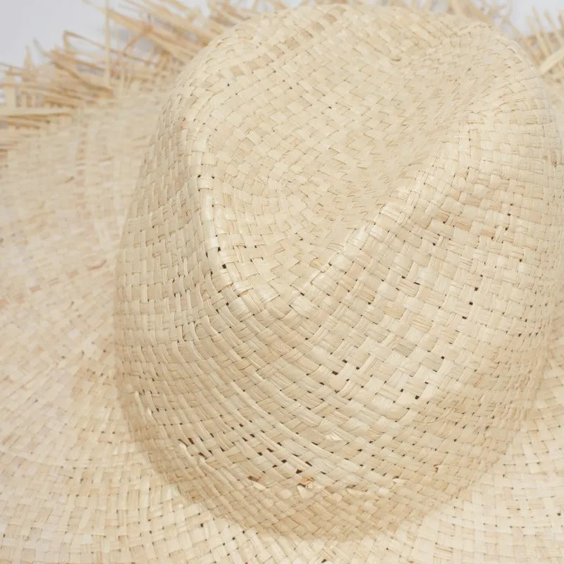 Handmade Women Straw Sun Hats C4B