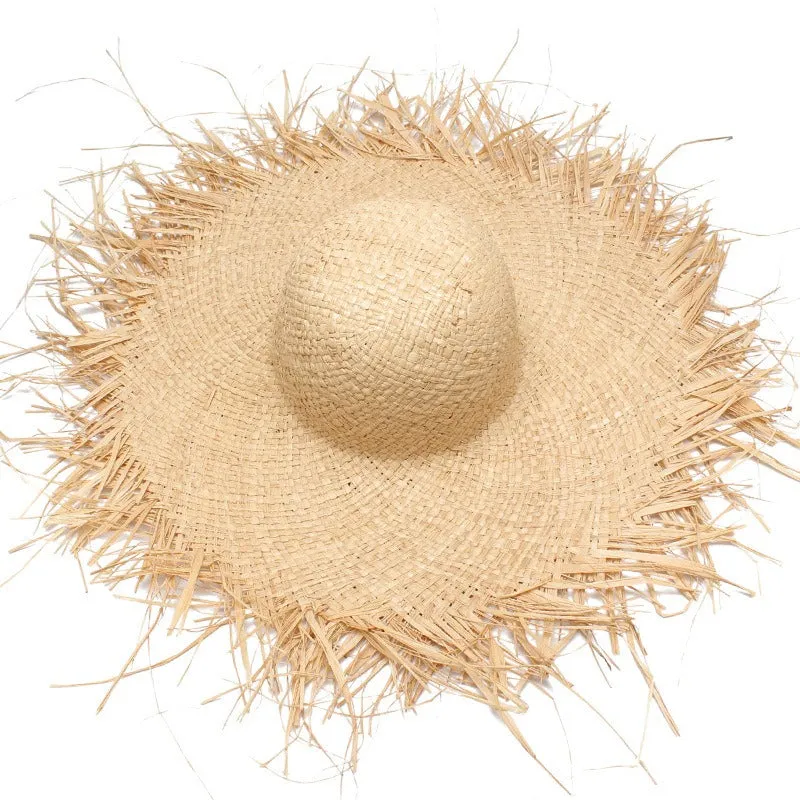 Handmade Women Straw Sun Hats C4B