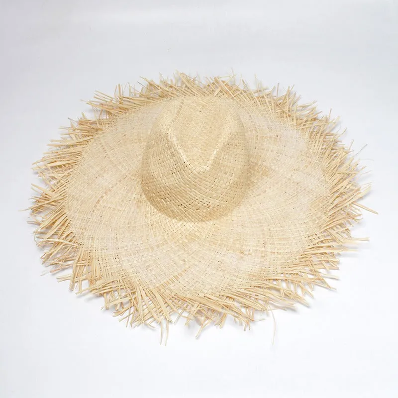 Handmade Women Straw Sun Hats C4B