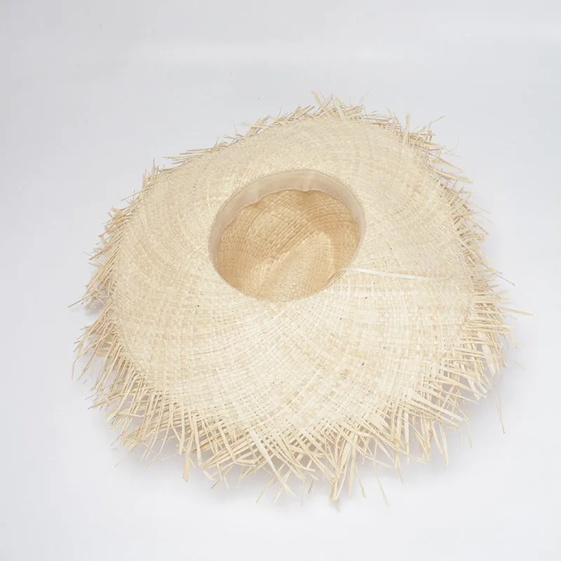 Handmade Women Straw Sun Hats C4B