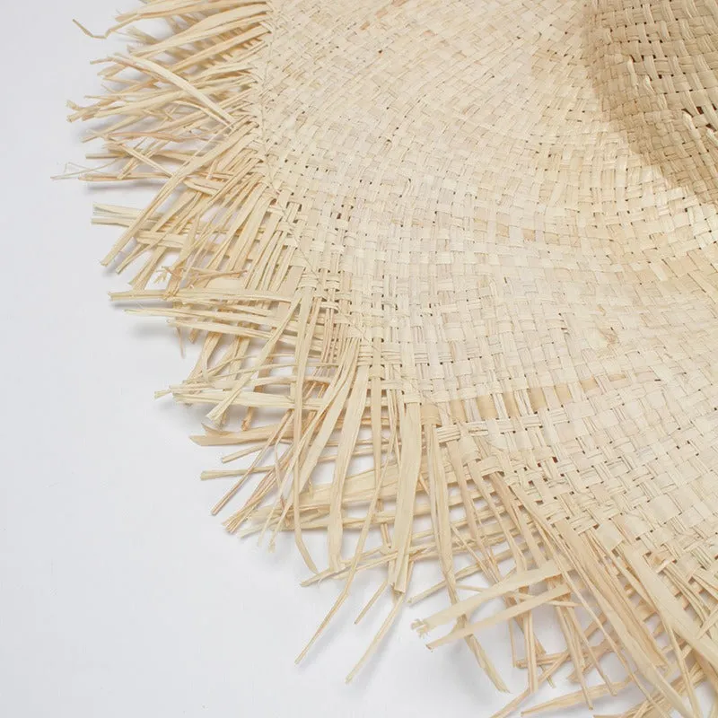 Handmade Women Straw Sun Hats C4B