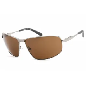 Harley Davidson Men's Sunglasses - Shiny Gunmetal Rectangular Frame | HD0965X 08E
