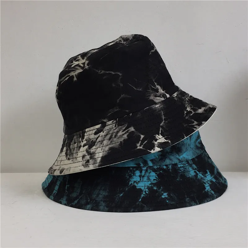 High Street Tie-dye Ink Fisherman Hat