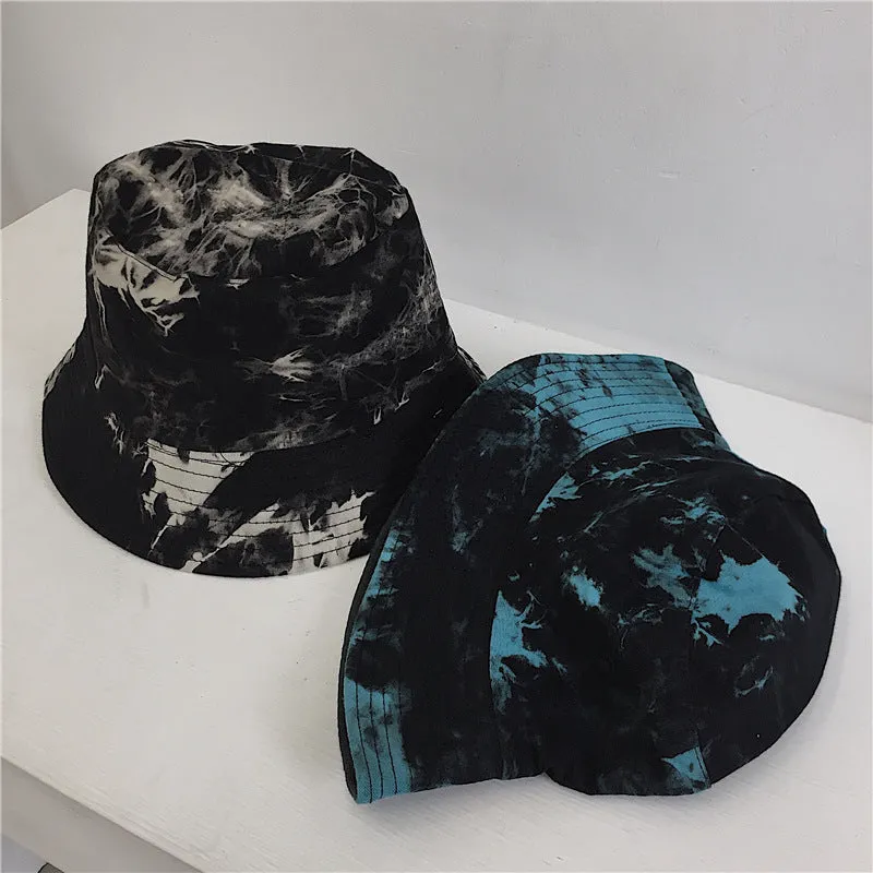 High Street Tie-dye Ink Fisherman Hat