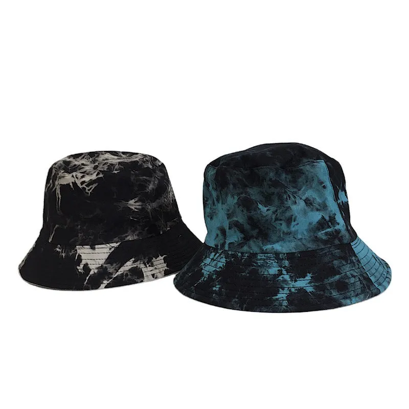 High Street Tie-dye Ink Fisherman Hat