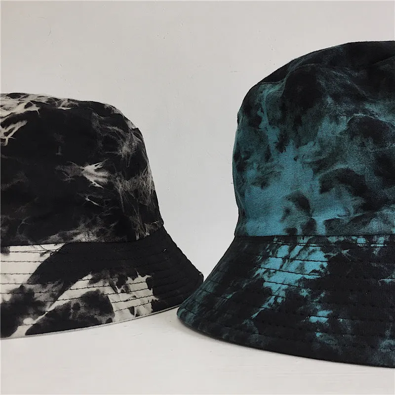 High Street Tie-dye Ink Fisherman Hat