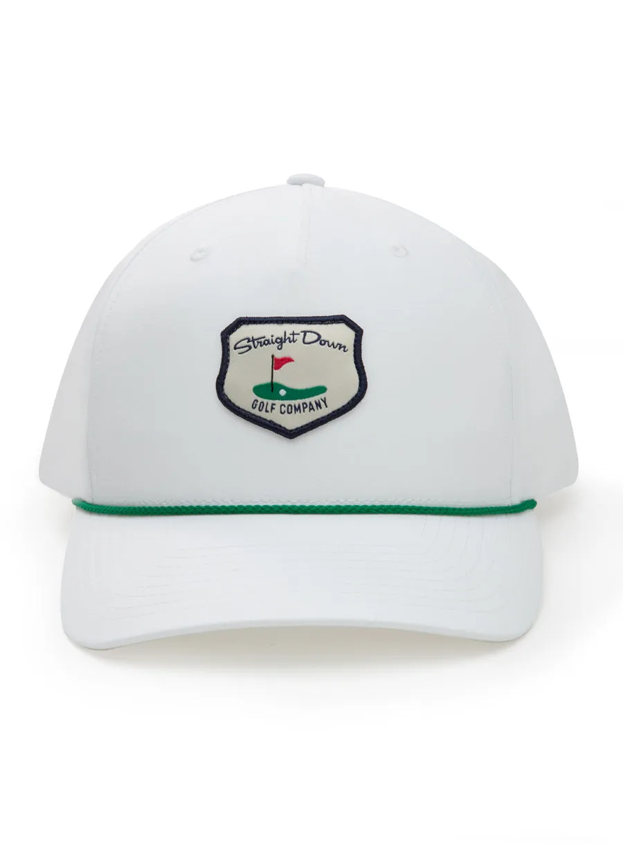Hogan Retro Rope Hat Curved Bill