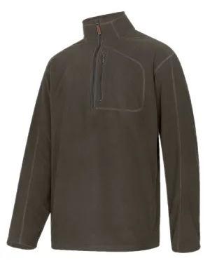 Hoggs of Fife Mens Islander Techpro Quarter Zip Shirt