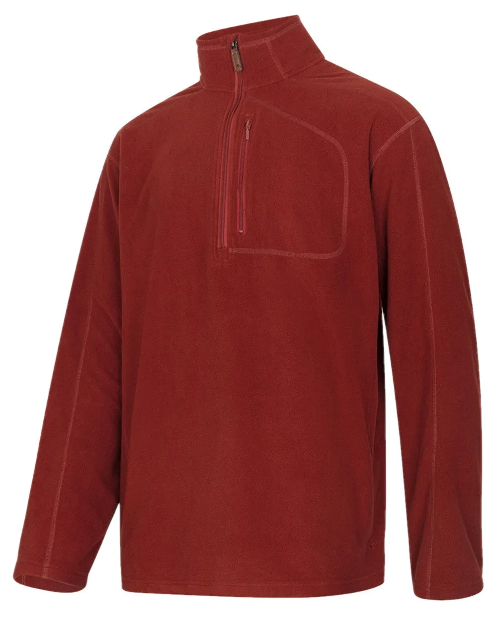 Hoggs of Fife Mens Islander Techpro Quarter Zip Shirt