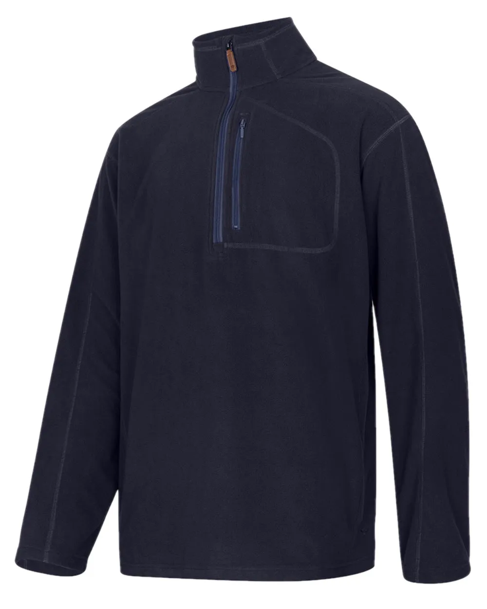 Hoggs of Fife Mens Islander Techpro Quarter Zip Shirt