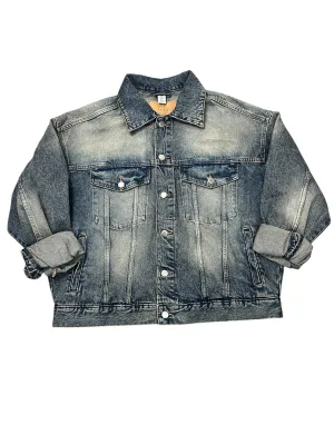 Jacket Denim By & DENIM In Blue Denim, Size:L