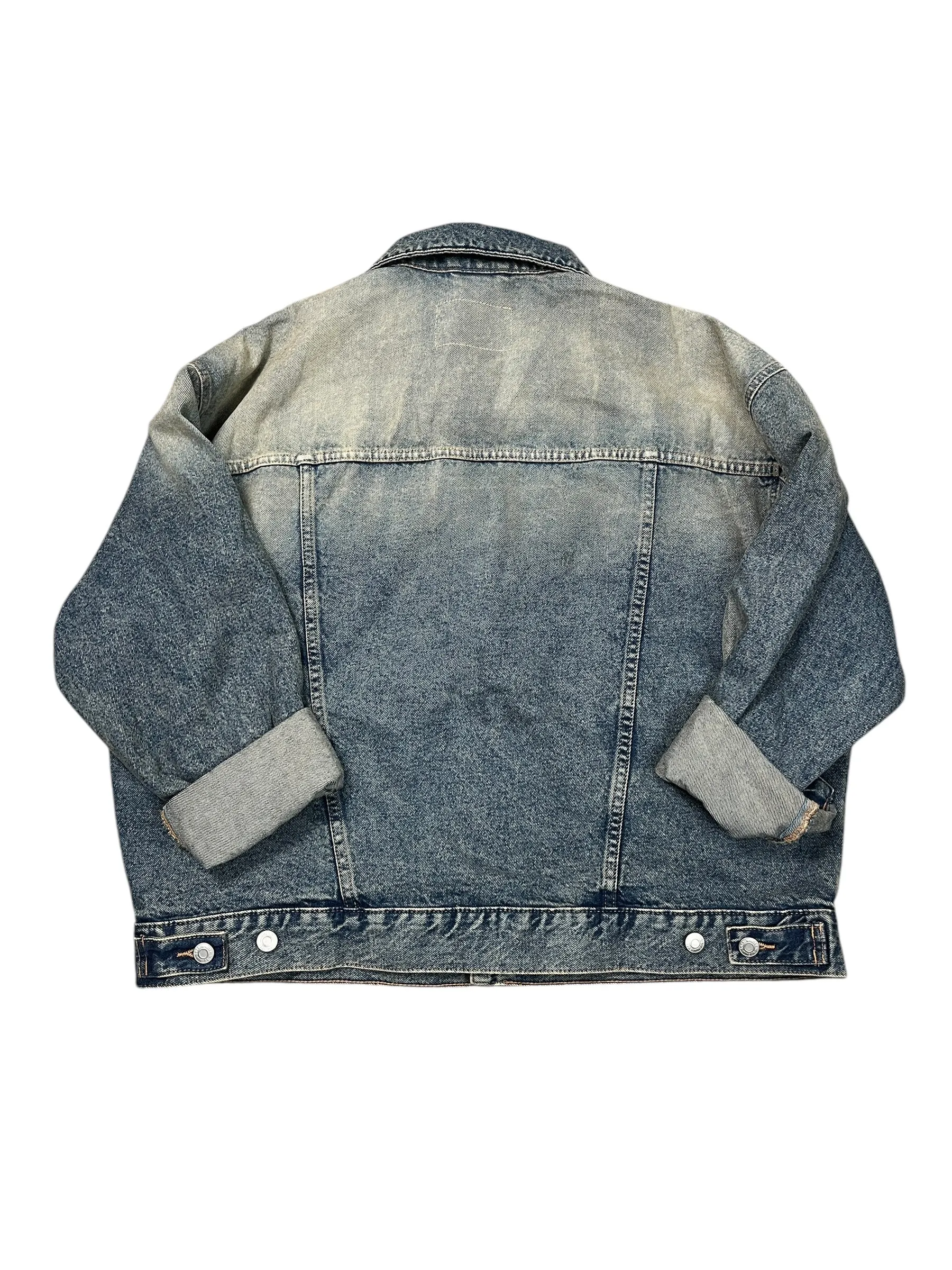 Jacket Denim By & DENIM In Blue Denim, Size:L