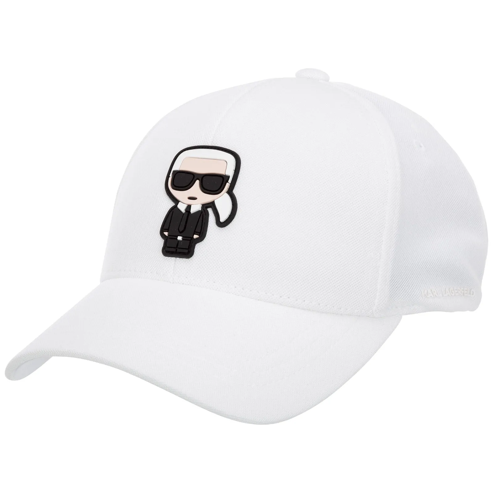 Karl Lagerfeld Graphic Logo-Print Baseball Cap