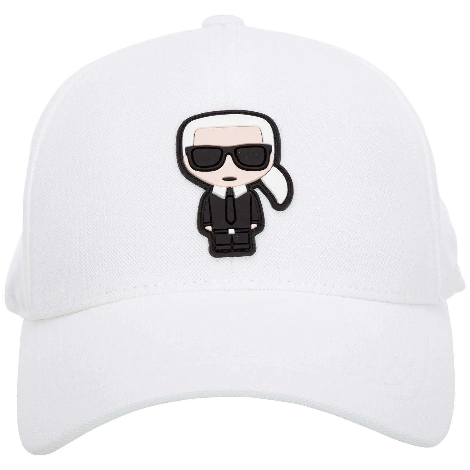 Karl Lagerfeld Graphic Logo-Print Baseball Cap