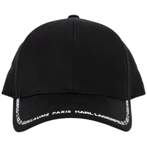 Karl Lagerfeld Logo Detailed Baseball Cap