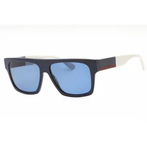 Lacoste Men's Sunglasses - Blue Navy Plastic Rectangular Full Rim Frame | L984S 410