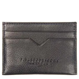 LEATHER CARD HOLDER BLACK