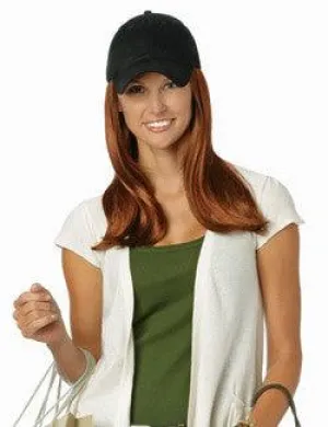 Long Hat Black by Henry Margu | Cotton Cap w/ Synthetic Hair