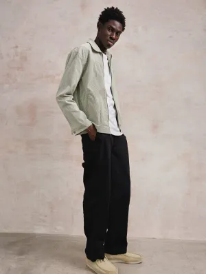 Makulu Men's Organic Linen Cotton Trousers | Black