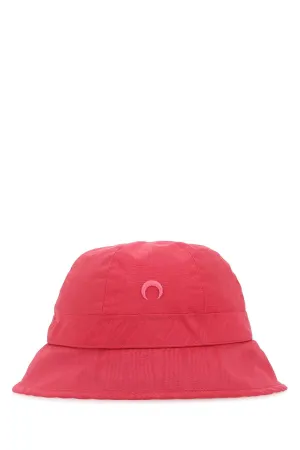 Marine Serre Logo Embroidered Bucket Hat