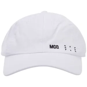 McQ Alexander McQueen Logo Embroidered Baseball Cap