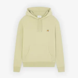 Men's Fox Head Patch Regular Hoodie Chalk Yellow