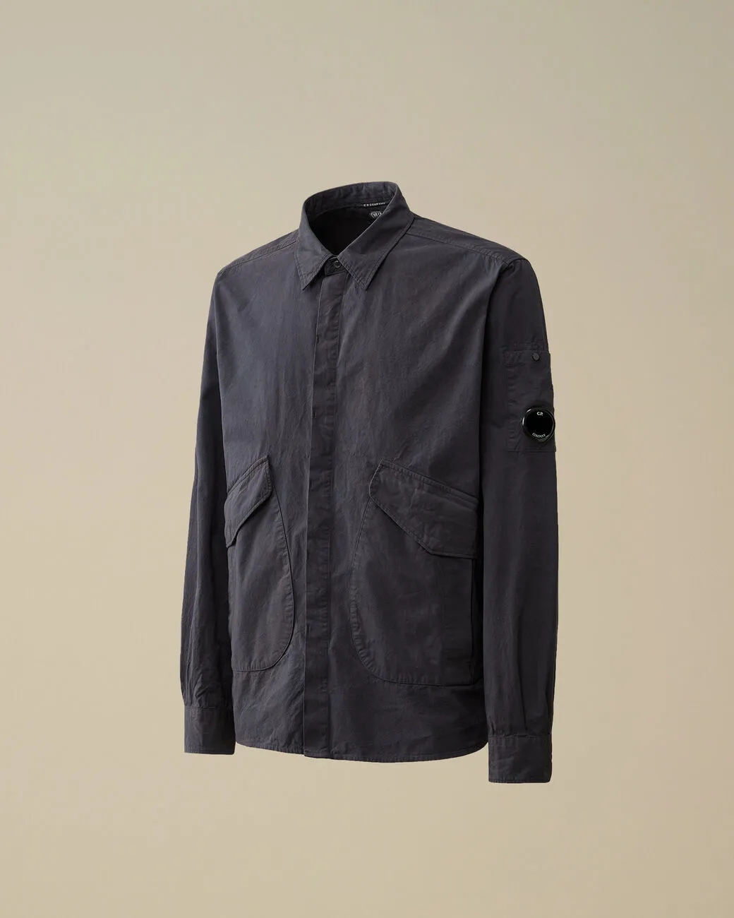 Microreps Diamond Peach Overshirt Black Sand