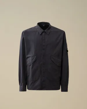 Microreps Diamond Peach Overshirt Black Sand
