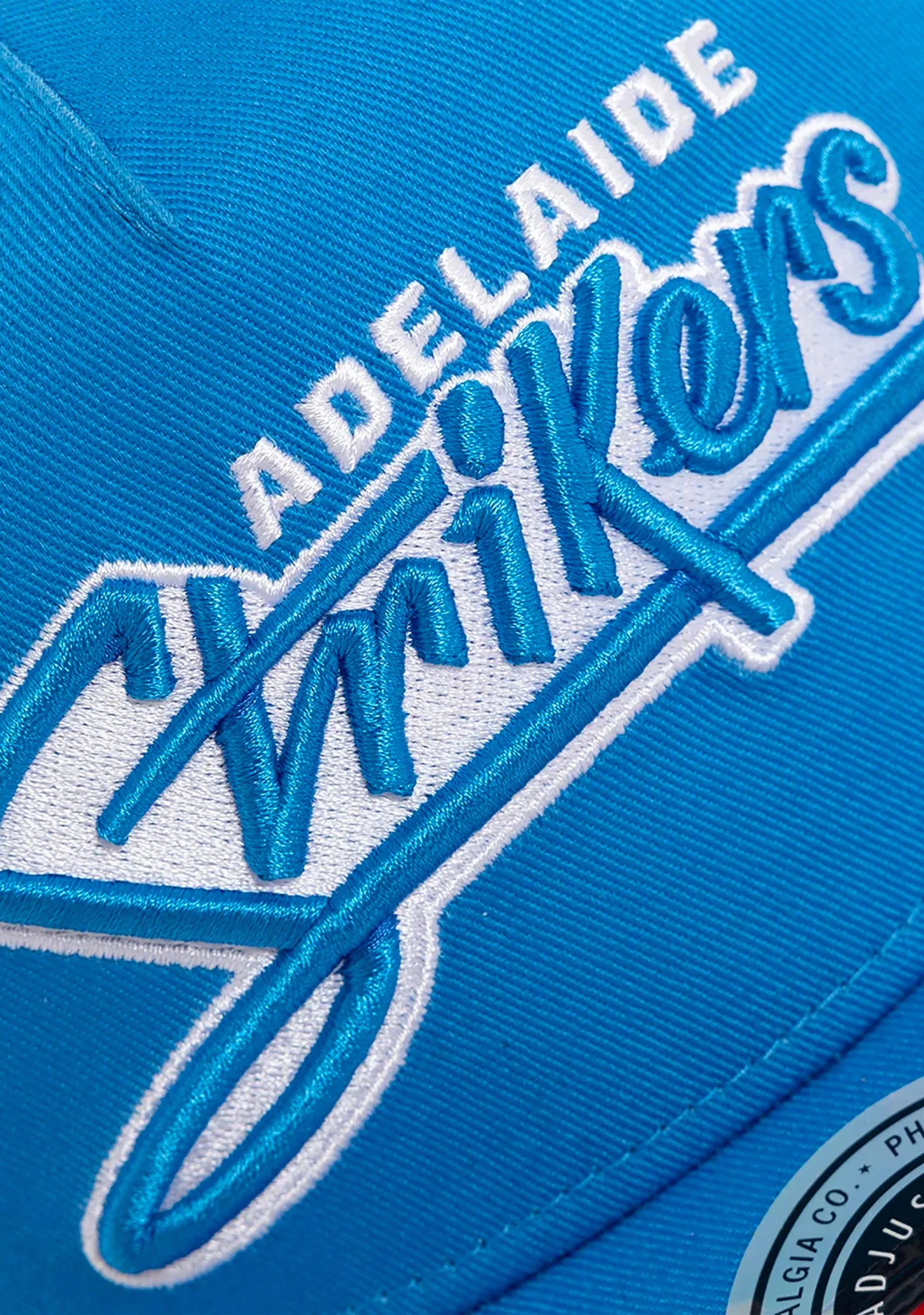 Mitchell & Ness BBL Logo Pinch Panel Cap Adelaide Strikers