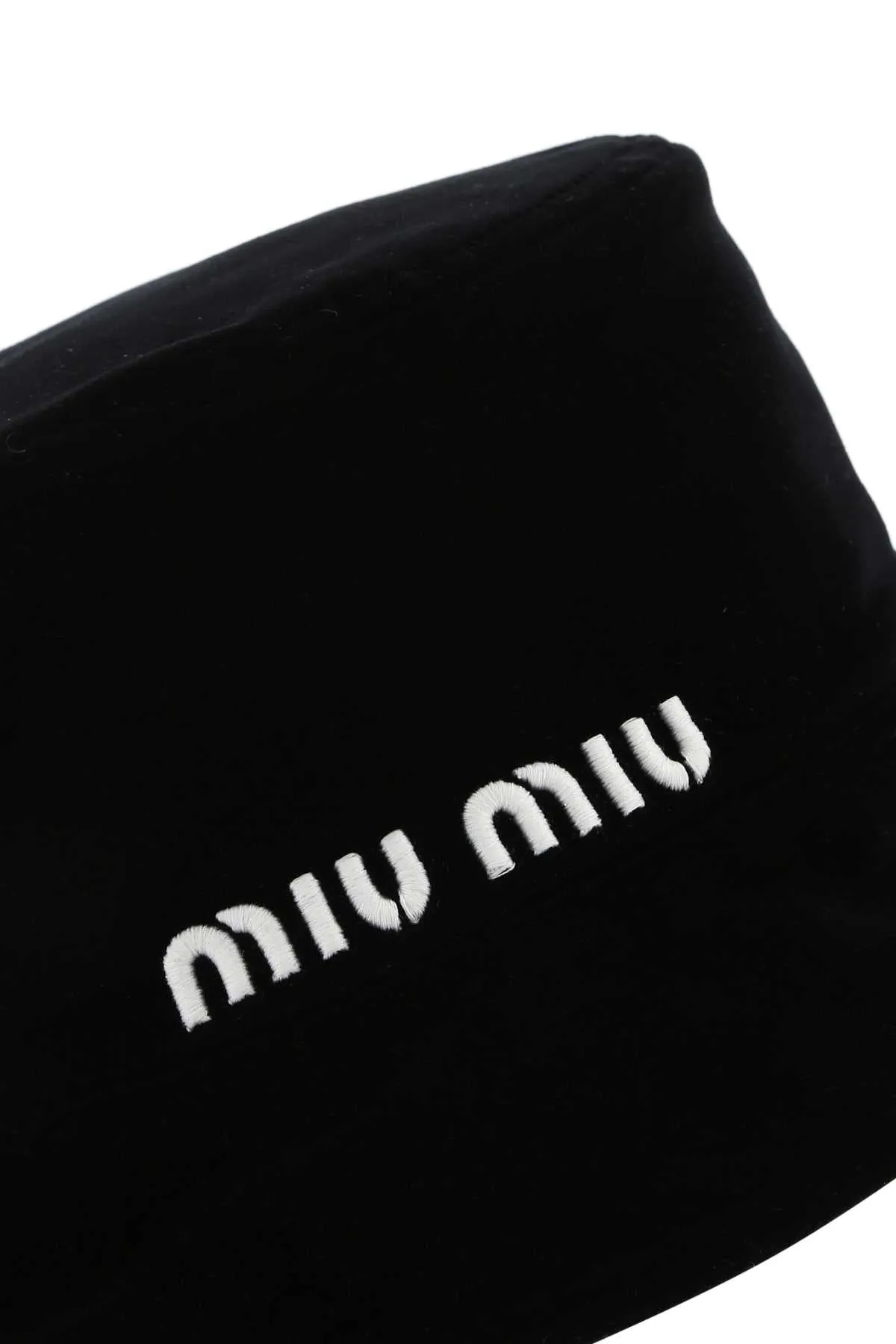 Miu Miu Logo Embroidered Bucket Hat