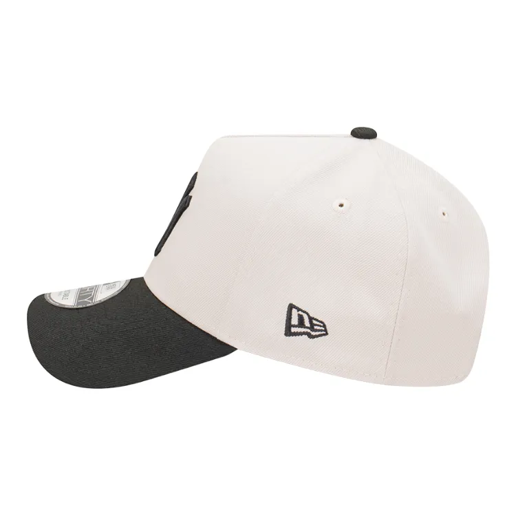 New Era New York Yankees 9FORTY A Frame Cap - Stone/Black