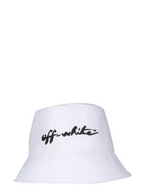 Off-White Logo Printed Bucket Hat