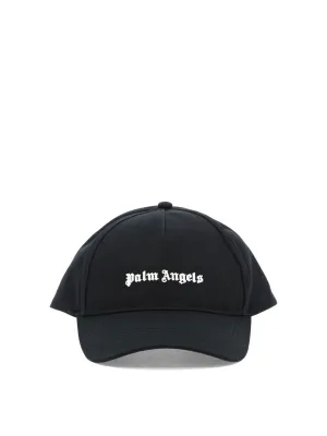 Palm Angels Classic Logo Detailed Baseball Hat