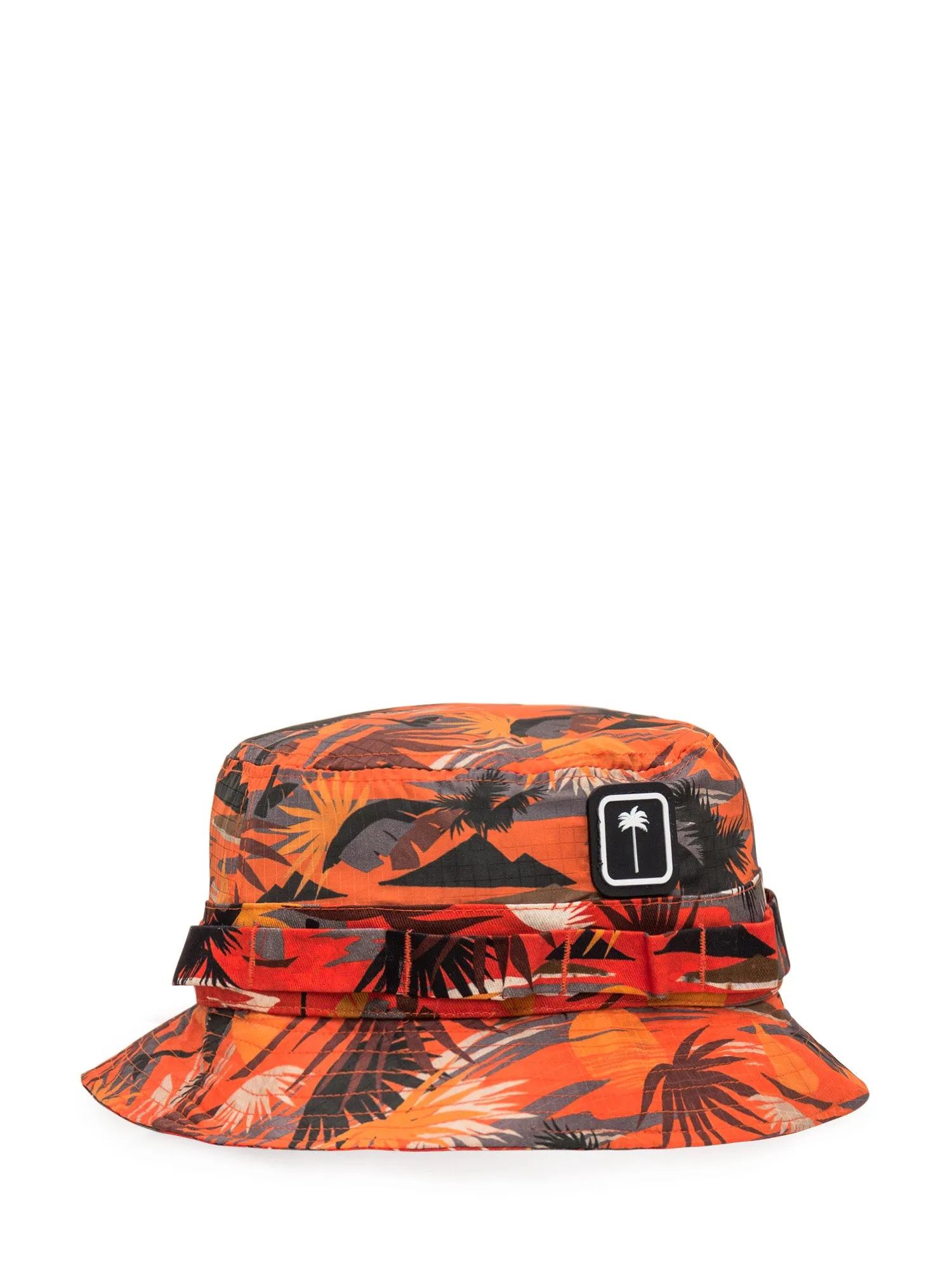 Palm Angels Hawaii Printed Drawstring Bucket Hat