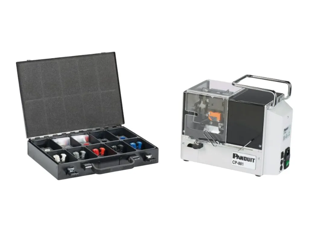 Panduit Reel Smart - Crimp tool and cable stripper - die type CP-881