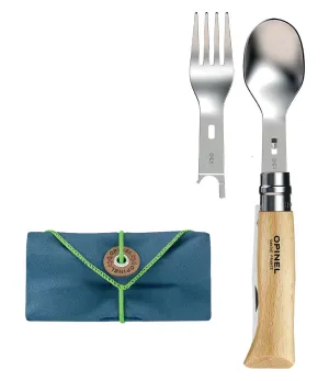 Picnic   Cutlery W/ No.8 Folding Knife