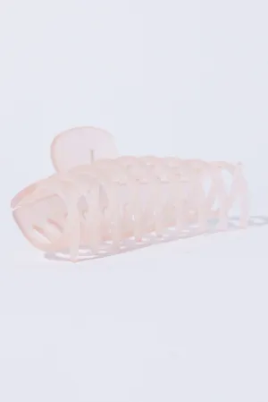 Pink Classic Hair Claw Clip
