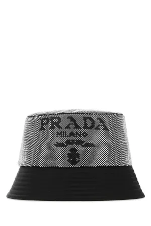 Prada Logo Embellished Bucket Hat