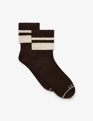 Preston Sock - Coffee Bean/Sandshell