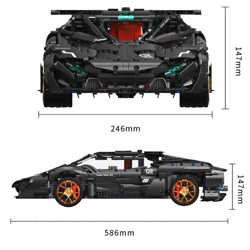 Remote Controlled Italian Concept  3519pcs