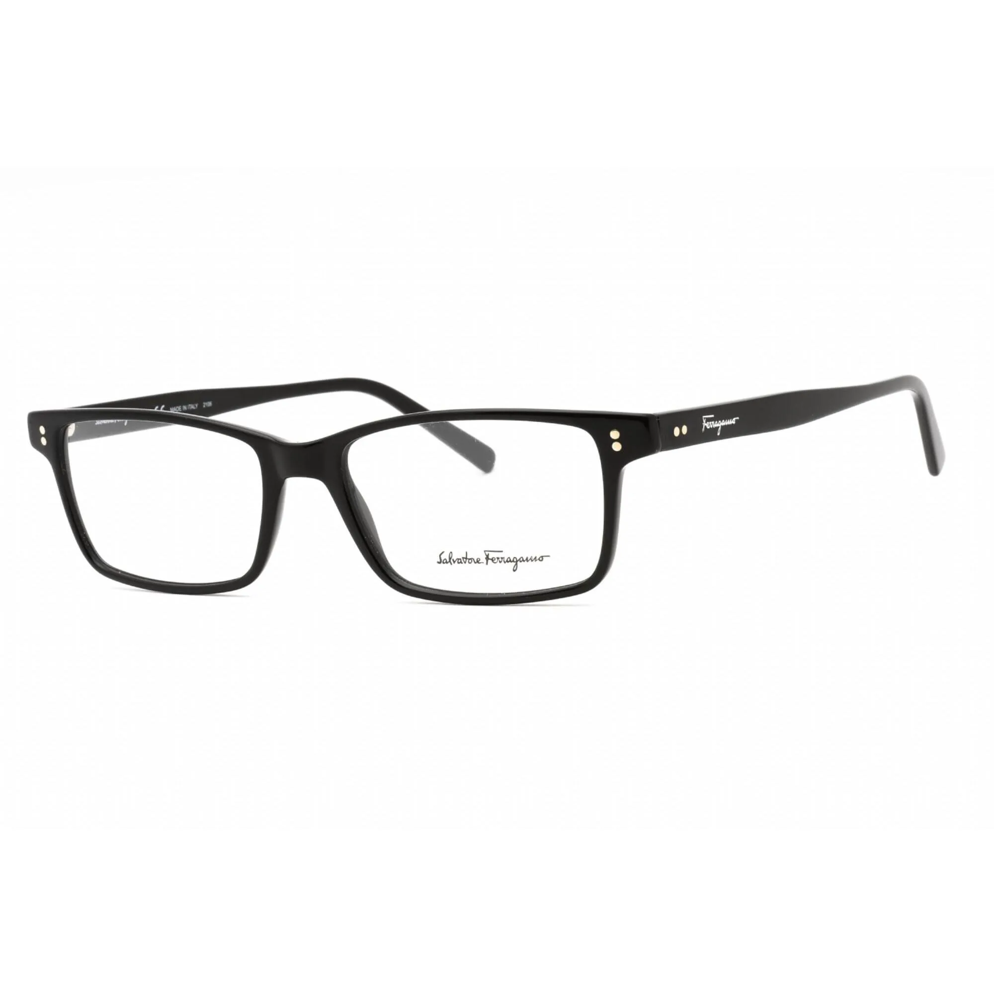 Salvatore Ferragamo Men's Eyeglasses - Black Injected Propionate Frame | SF2914 001