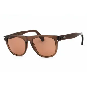 Salvatore Ferragamo Men's Sunglasses - Transparent Brown Acetate Frame | SF1111S 232