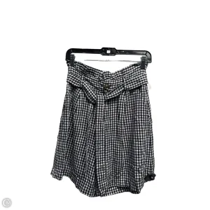 Shorts By Who What Wear In Black & White, Size: 6